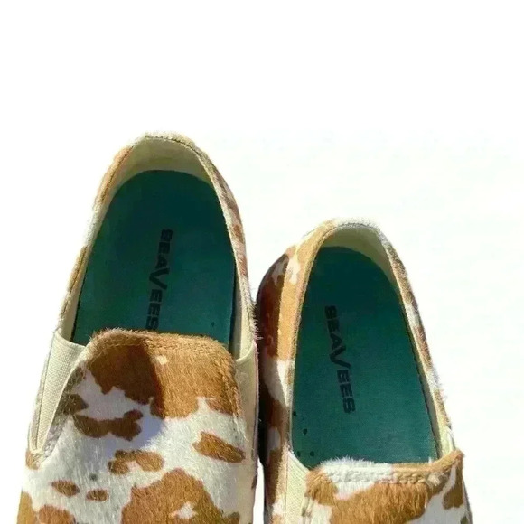 SeaVees Baja Platform Mulholland Cowhide Sneakers Women's Size 9.5 EUC - Picture 2 of 7